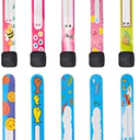 Pletpet 10 Pieces Child Safety ID Wristband, Adjustable & Waterproof Kids Id Bracelets, Reusable Identification Bracelet Wristbands for Boys and Girls Outdoor Activity