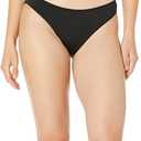 Amazon Essentials Womens Classic Bikini Swimsuit Bottom (Large, Washed Black)