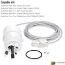 APA0003 Tri-Sensor Assembly with Attached Cable for AutoPilot Pool Pilot Salt Chlorinator Systems, Monitors Salt Level, Water Flow and Temperature