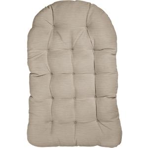 Mozaic Home Outdoor/Indoor Egg Chair Cushion, 44 in x 27 in x 4 in, Cameo
