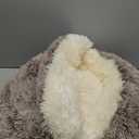 Cat Beds for Indoor Cats, Cat Cave for Puppy and Kitty, Calming Small Dog Bed for Small Dogs with Cover Cave, Cozy Warming Fluffy Washable Anti-Slip Pet Sleeping Bag (20 * 20inch,Khaki)