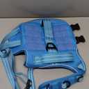 Dog Harness for Large Dogs Heavy Duty, No Pull Tactical Dog Harness with Molle System, Easy On and Off Service Dog Vest, Breathable Padded, Adjustable Reflective Pet Vest for Walking Hiking Training (L(Neck:18-24",Chest:25-36"),45-80 lbs, Blue)