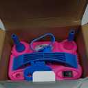 Nulink Electric Balloon Pump, Portable Electric Balloon Blower Machine Balloon Air Pump Dual Nozzle 110V 600W Balloon Inflator for Party Decorations (Rose red)