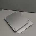 Lamicall Adjustable Laptop Stand, Portable Laptop Riser, Aluminum Laptop Stand for Desk Foldable, Ergonomic Computer Notebook Stand Holder for MacBook Air Pro, Dell XPS, HP (10-17.3'') - Silver