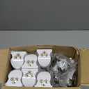 LED Shop Light, 25W 3750LM 6000K Super Bright, Plug and Play, Linkable Utility Shop Lights for Garage, Cabinet, Workbench, Workshop (6 Pack)