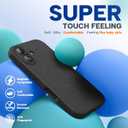 Miracase Magnetic for iPhone 17 Case, Compatible with MagSafe, Integrated Silicone Camera Control Cover, 3.0mm Thicken Shockproof Drop Protection Phone Case for 17, Black