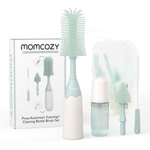 Momcozy Baby Bottle Brush, Green