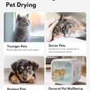 HomeRunPet Automatic Cat Dryer, 40dB Ultra Quiet Pet Dryer Box (Drybo Plus)
Vet-Trusted Safety Design, Patented Fresh Air System, Smart Temperature Control, 360° Even Drying for Cats & Small Dogs, 50L