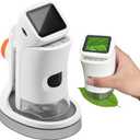 Microscope,Microscope Handheld,2 IPS Eye-Protecting Screen,Maximum Magnification of 1000X,Take Photos and Record Video with HD Pixels,Christmas,Birthday, Edu Gifts