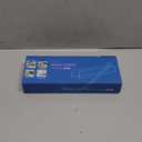 Handwashing Basin Area Splash Guard - Household Acrylic Self-Adhesive Countertop Panel Transparent Acrylic (Frosted) Bathroom Perimeter Water Barrier (10.2x1.2x3.3 in) (2Pack)