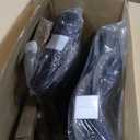 Serta Jackson Big and Tall Executive Home Office Chair with Smart Layers Technology, Wide Seat Cushion, Modern Comfy DeskChairs with Rolling Swivel Wheels, Bonded Leather, Black