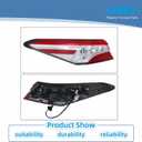 LABLT Driver Side Tail Light Assembly Replacement for Camry XSE/XLE 2018 2019 2020 Left Side Tail Light Assembly Replacement for 81560-06730 8156006730