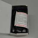 Gaiatop Mini Space Heater, Lightweight PTC Ceramic Fast Heating 500W Energy Efficient for Indoor Use, Overheating & 45 Tip-Over Protection, Portable Desk Electric Heaters for Office Home Black