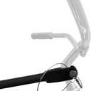 Retrospec Bike Rack Cross-Bar Adapter - Universal Top Tube Frame Mount for Car Racks - Adjustable 18-28in Bike Accessories for Step-Through & Suspension Frames - Tool-Free Installation, 45lb Capacity