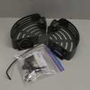 2 Pack Corner Shower Caddy Suction Cup Rust-proof aluminum alloy With 4 hooks No drilling required Removable Waterproof Nathroom Storage Rack for Shampoo, Shower Gel, Razors