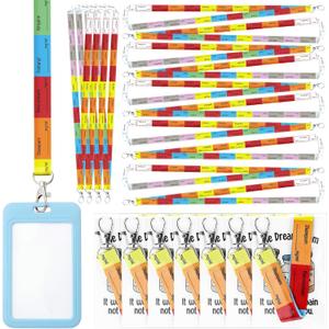 Tinlade 40 Set Nurses Week Anesthesia Team Gifts, CRNA Nurse Anesthetist Appreciation Lanyards Badge Holders and Thank You Cards Medication Label Gifts for OR Pacu Nurses Hospital