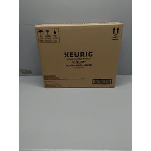 Keurig K-Slim Single Serve K-Cup Pod Coffee Maker, Multistream Technology, 3 Brew Sizes, Slim and Sleek Design, 46oz Removable Reservoir, Black