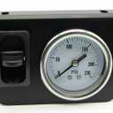 Air-Rite In-Cab Single Air Gauge Control Kit With Paddle Switch for Suspension Springs and Ride