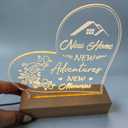 House Warming Gifts Dimmable Night Light Unique Housewarming Gift Idea for New Home Apartment Newlywed Couple Realtor Closing Gifts Family Friends Women Men