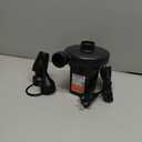 Quick-Fill Electric Air Pump with 3 Nozzles, AC 110V-120V Portable Inflator Deflator for Inflatables Pool Float Toys Air Mattress Bed Couch Swim Ring Tube Raft