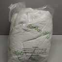 Ultra Soft Full Size Mattress Topper - Viscose Made from Bamboo Pillow Top Mattress Pad for Back Pain Relief - Naturally Cooling for Hot Sleepers, Green