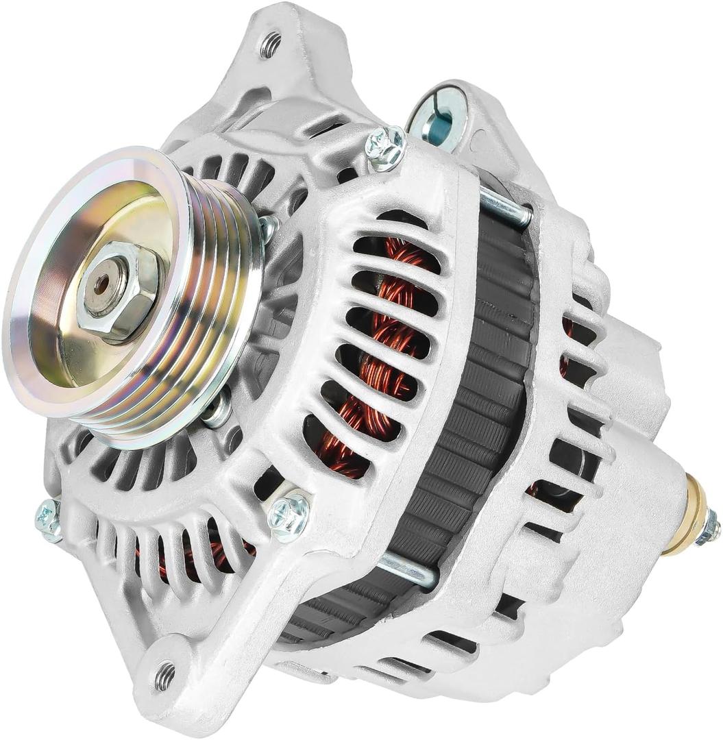Alternator Replacement Compatible with 2007 2008 Honda Fit L4 1.5L Replace A005TB1391 AHGA69 400-48080 AMT0205