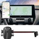 Car Phone Holder for 2026 Toyota Grand Highlander Accessories 2024 2025 Dash Mount Cell Phone Holder for Most Smartphones Auto Interior Accessories Hands-Free 360 Degree Rotation