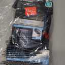 Hanes Men's Underwear Boxer Briefs Pack, 3-Pack, Total Support Pouch, Sexy Men's Underwear, Long or Short-Leg Boxer Briefs (Black), XL