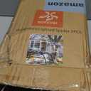 Halloween Decorations Outside Giant Spider - HOYECHI Outdoor Halloween Decor Lighted Spider 4.2FT, Light Up Spider with 90 LED Lights, Ground Stakes, for Front Yard Porch Gardens Lawns Party 