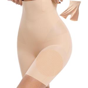 PRETTYWELL Shapewear Shorts for Women, Breathable High Waisted Butt Lifting Shorts,Tummy Control Seamless Shorts Under Dress L