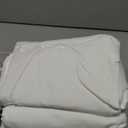 Mueller Ultratemp King Size Sheets Set, Super Soft 1800, 6 Piece, Deep Pocket up to 16" Cooling Sheets King Size, Transfers Heat, Breathes Better, Hypoallergenic, Wrinkle, White