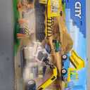 LEGO City Construction Trucks and Wrecking Ball Crane 60391 Building Toy Set for Toddler Kids Ages 4+, Includes 3 Construction Vehicles, an Abandoned House and 3 Minifigures for Pretend Play