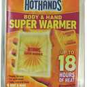 10 x HotHands Super Warmer Larger Size Heat Pack