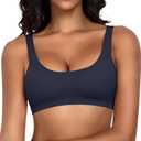 Werkiss Bralettes for Women Natural Lift Wireless Bras No Underwire Light Support Sports Bra (XL)