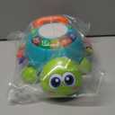 Jyusmile Baby Toys 6 to 12 Months, Musical Turtle Crawling Infant Toys, Early Learning Educational Toy with Light & Sound, Christmas Birthday Gifts for Boy Girl 7 8 9 10 11 Month 0-1 Year Old (Blue)