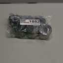 KEILEOHO 196Ft 5MM Burlap Leaf Ribbon, 6 Rolls 33 Ft Natural Jute Twine Rope, Jute Twine with Green Leaves Ply Braided Burlap Ribbon Artificial Leaves Vine Rope for Wedding, Party, Garden Decor