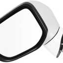 Passenger Side Mirror Assembly Fit for 2006 2007 2008 2009 2010 2011 HONDA CIVIC Car Rear View Mirror Side Mirror Replacement Lens Adjustment