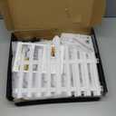 MGupzao Christmas Tree Fence Light - Christmas Decorations Lights 8 Pack Picket Fence for Indoor Outdoor Christmas Decor, Plug-in 8 Modes Decorative Light for for Landscape Patio Yard Path Xmas Decor