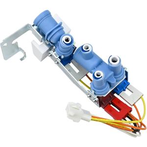 WR57X30890, WR57X30891 Refrigerator Water Inlet Valve Compatible with ge(not all models): GSS25GSHNCSS, GSS25GYPFCFS, GSS25GMHKCES, GNE25JYKGFFS etc. Replaces PS12727426, WR57X26569, AP6891693, 2 Pcs