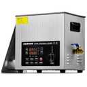 CREWORKS Dual Frequency 10L Digital Ultrasonic Cleaning Machine, 28 & 40 kHz 200W Ultrasonic Cleaner with Adjustable Power, 2.6gal. Ultrasound Cleaner with Degas Mode for Auto Parts Circuit Board