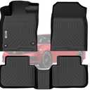 orealtrend Car Floor Mats Liners Compatible with Acura Integra 2023-2025 & Civic 2022-2025 Sedan/Hatchback/Si/Sport (Not for Hybrid) All Weather Front Rear Vehicle Carpet Custom Fit Anti-Slip