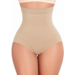 FINETOO Womens Tummy Control Shapewear Underwear High Waisted Seamless Panties Girdle Full Coverage Postpartum Briefs, Size XXXL
