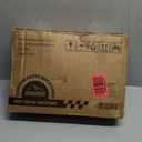 BPS 10' x 12' Gazebo Universal Mosquito Netting Screen Replacement, 4-Panel Screen Walls with Double Zippers for Outdoor Patio, Brown (Mosquito Net Only)