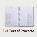 The Book of Proverbs Journal Bible (SB)