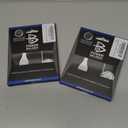 Power Balance Silicone Rubber Wristbands Bracelets Sports and Silicone Pendant Necklace for Men and Women (X-Large, black white/black black)