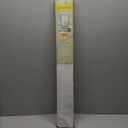 Cordless Light Filtering Mini Blind - 31 Inch Width, 64 Inch Length, 1" Slat Size - Pearl White - Cordless GII Morningstar Horizontal Windows Blinds for Interior by Achim Home Decor