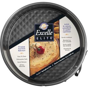 Wilton Excelle Elite Springform Pan, Sturdy Non-Stick and Scratch-Resistant Springform Pan, 6-Inch