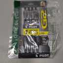 PILOT G2 Premium Refillable and Retractable Rolling Ball Gel Pens, Fine Point, Black Ink, 4-Pack (31057)