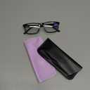 Myfeasy 1 Pack Photochromic Bifocal Reading Glasses for Women Men Blue Light Blocking Clear Top Transition Readers