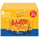 Velveeta Shells & Cheese Original Microwaveable Shell Pasta & Cheese Sauce, 8 ct Box, 2.39 oz Cups
